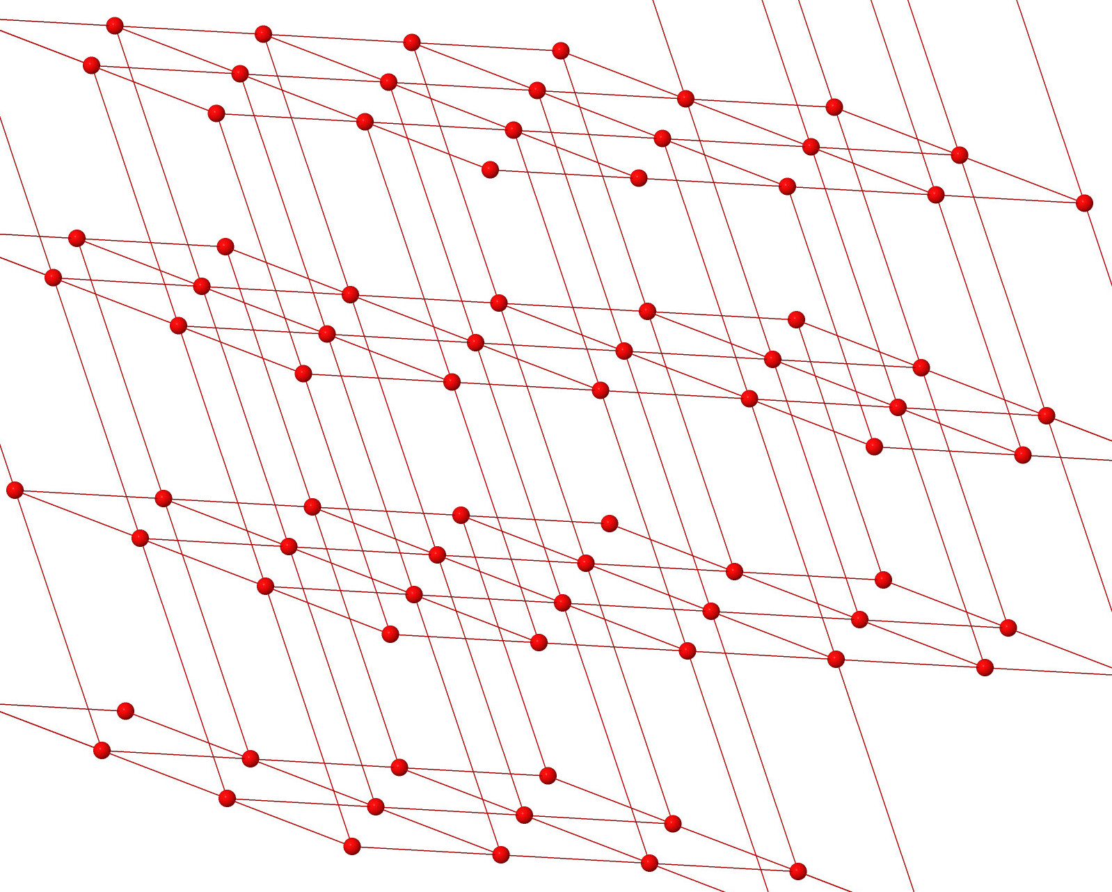 Three Dimensional Lattice